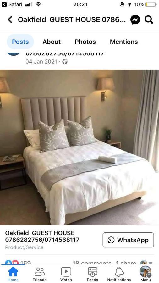 伯诺尼 Oakfield Lounge酒店 外观 照片